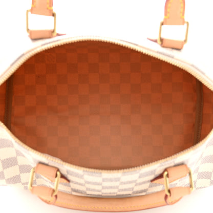 Louis Vuitton Damier Azur Speedy 30 5 of 10
