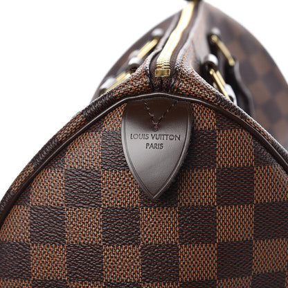 Louis Vuitton Damier Ebene Speedy 30 6 of 8
