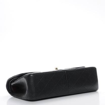 Chanel Caviar Quilted Jumbo Double Flap Black 4 of 8