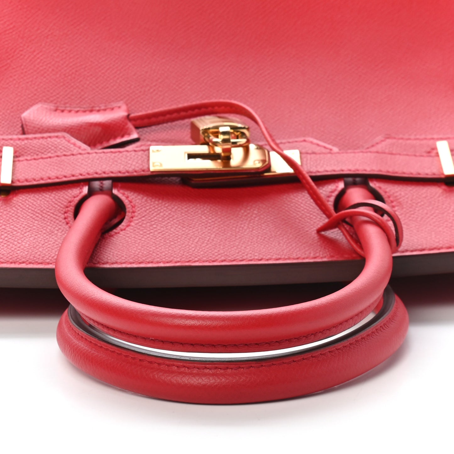 Epsom Birkin 30 Rouge Casaque
