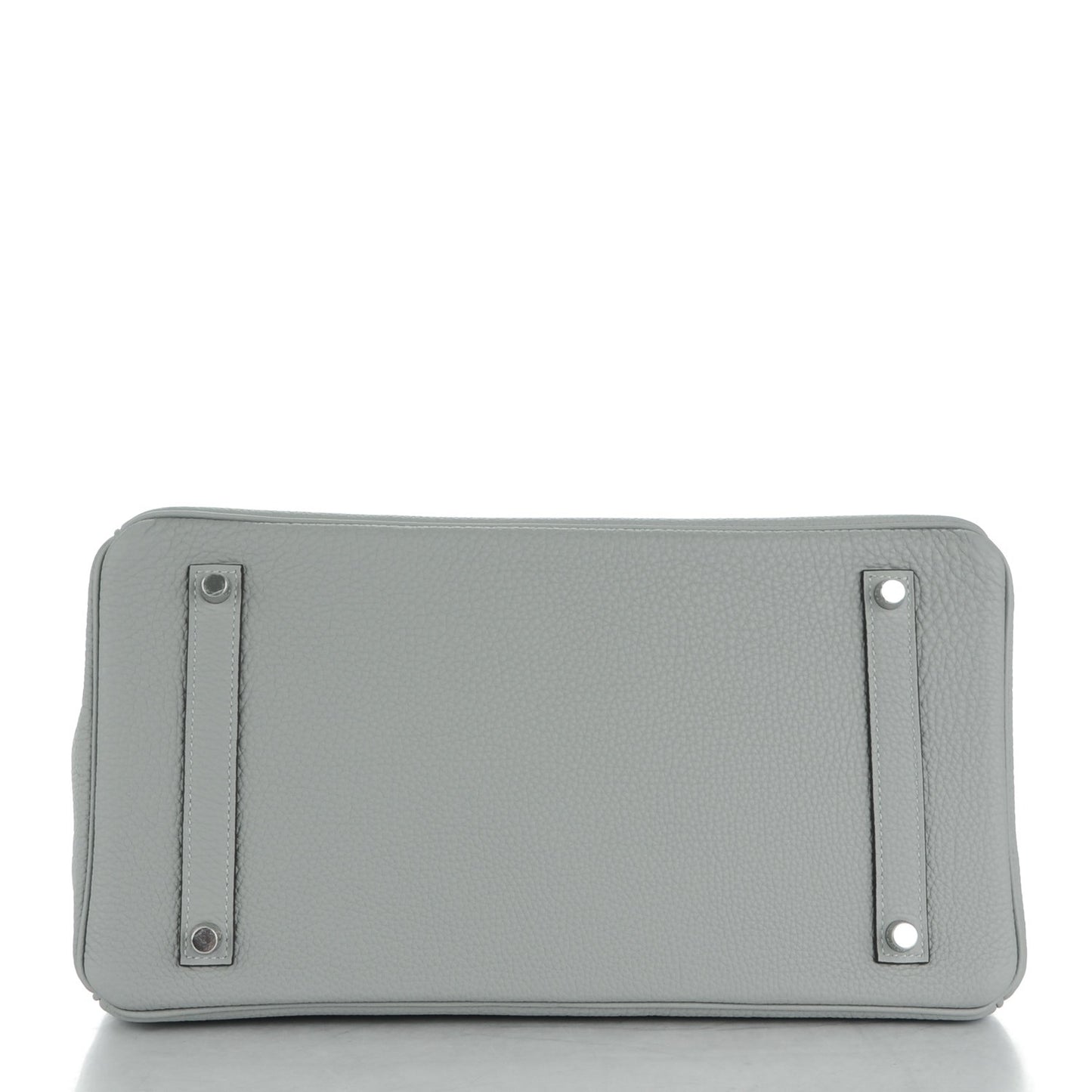 Togo Birkin 35 Gris Mouette Bleu Agate