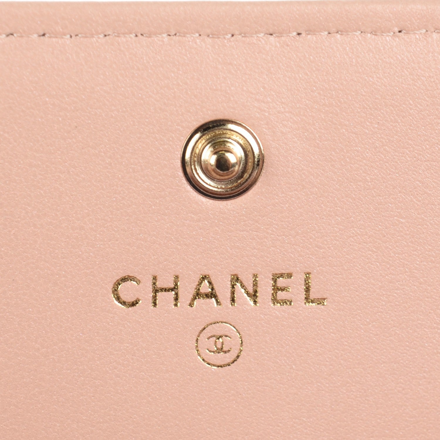 Chanel Iridescent Glazed Calfskin Quilted Boy Flap Wallet Light Pink 6 of 8