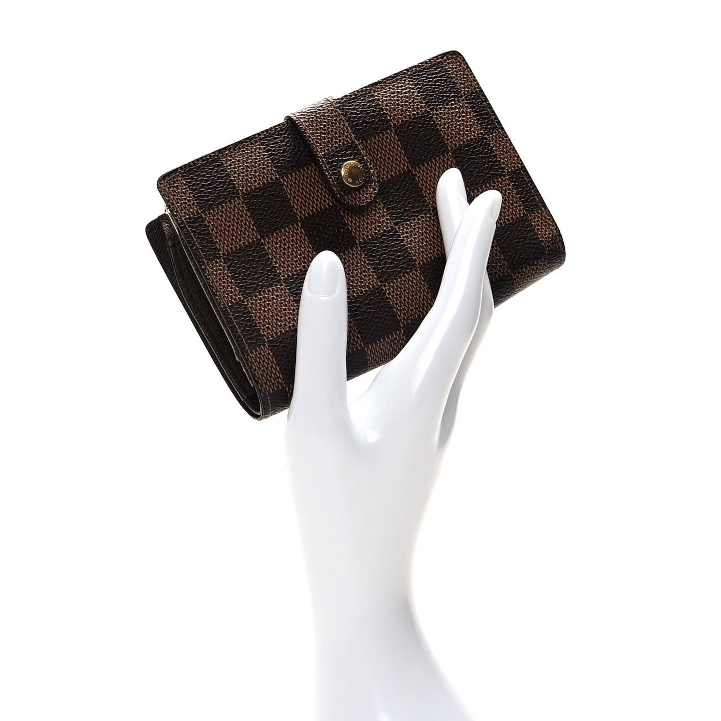 Damier Ebene French Purse Wallet