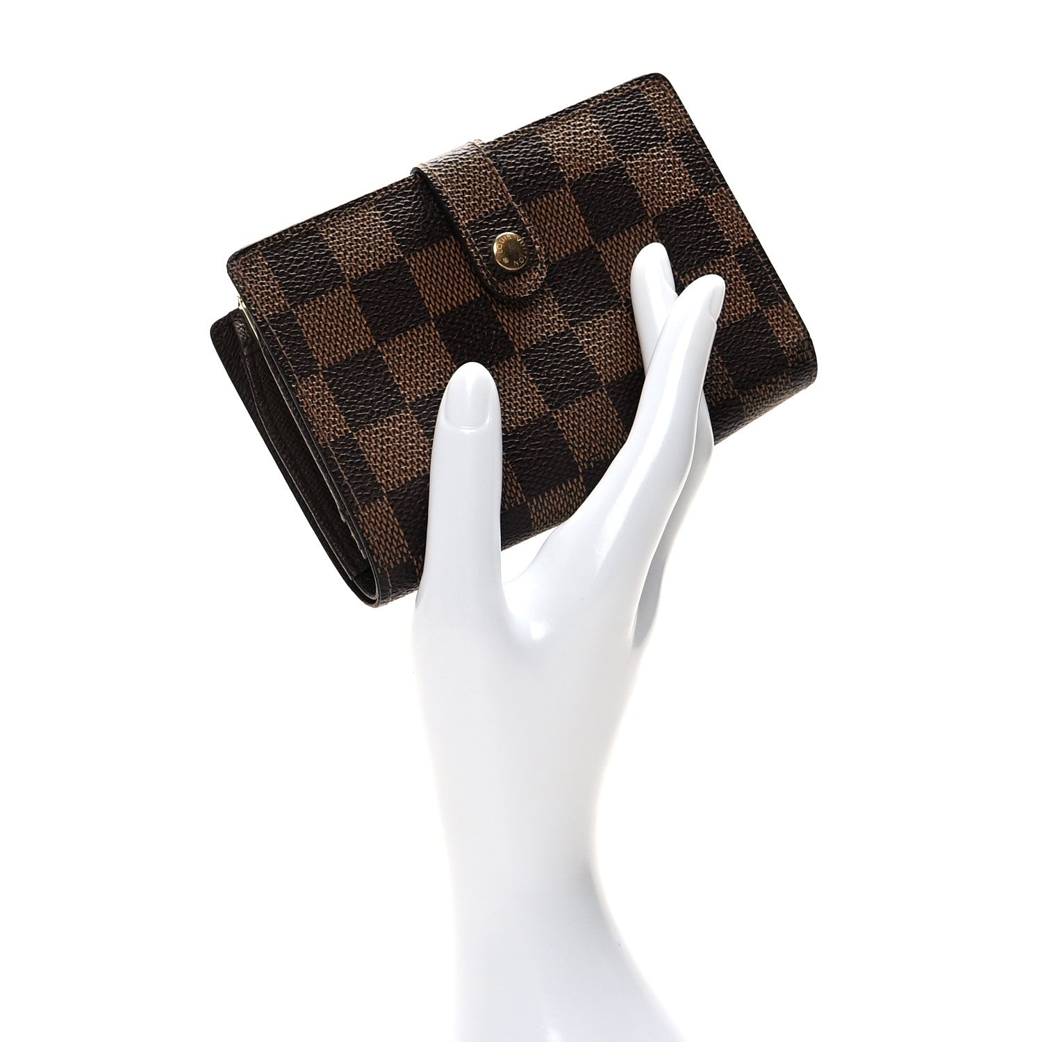 Louis Vuitton Damier Ebene French Purse Wallet 2 of 11