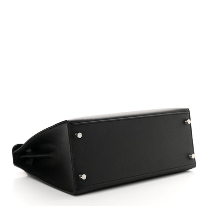 Hermes Epsom Kelly Sellier 28 Black 4 of 12