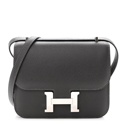 Hermes Epsom Constance 18 Graphite 1 of 9