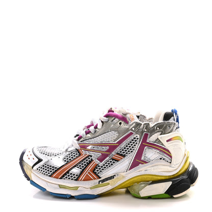 Balenciaga Mesh Rubber Womens Runner Sneakers 39 Multicolor 1 of 8