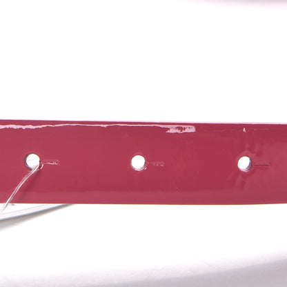 Chanel Patent CC Logo Skinny Belt 85 34 Pink 8 of 8