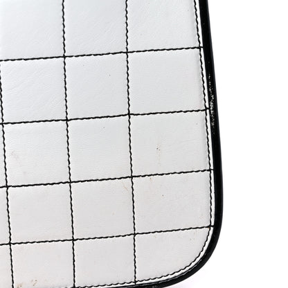 Chanel Lambskin Reissue Chocolate Bar Flap White Black 15 of 30