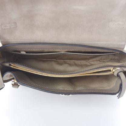 Chloe Calfskin Small Faye Day Shoulder Bag Motty Grey 5 of 10