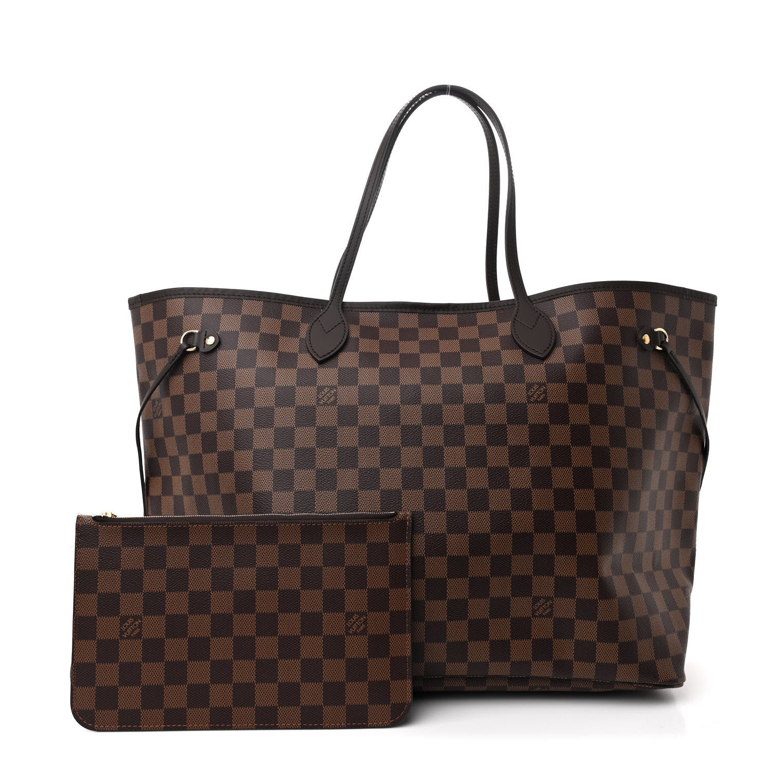 Louis Vuitton Damier Ebene Neo Neverfull GM 3 of 13