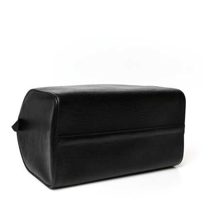 Louis Vuitton Epi Speedy 30 Black 4 of 12