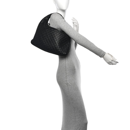 Bottega Veneta Nappa Intrecciato Medium Veneta Hobo Black 2 of 11