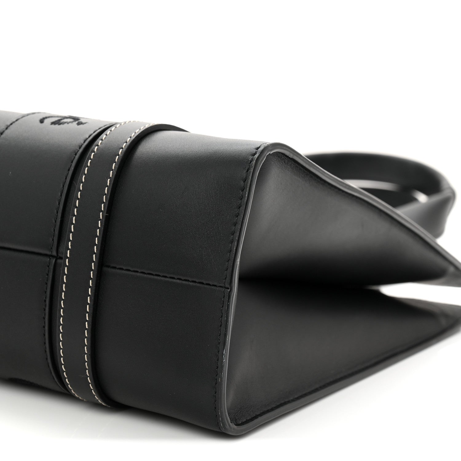 Chloe Calfskin Medium Woody Tote Black 10 of 10