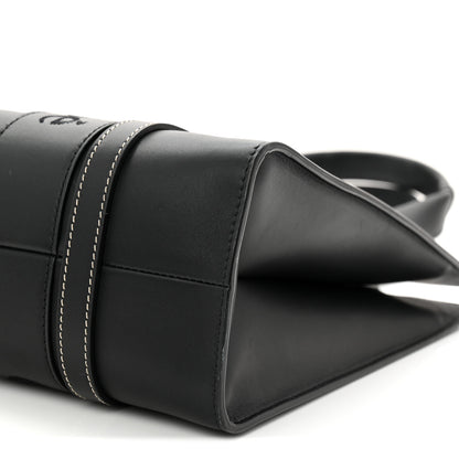 Chloe Calfskin Medium Woody Tote Black 10 of 10