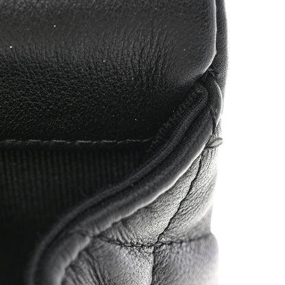 Chanel Calfskin Quilted Small Lady Handle Clutch With Chain Black 12 of 12