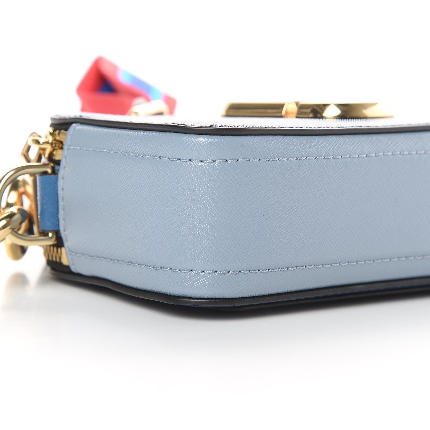 Marc Jacobs Saffiano Small Snapshot Camera Bag Navy Multicolor 10 of 11