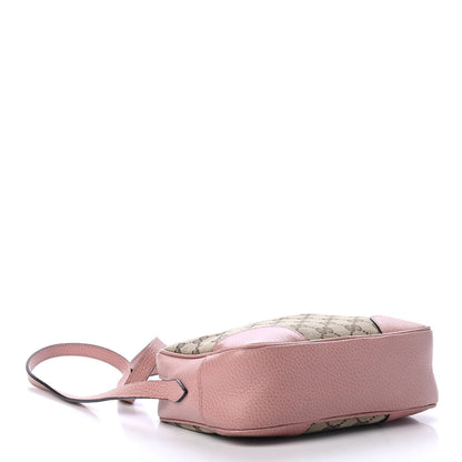 Gucci Monogram Mini Bree Messenger Bag Beige Soft Pink 3 of 4