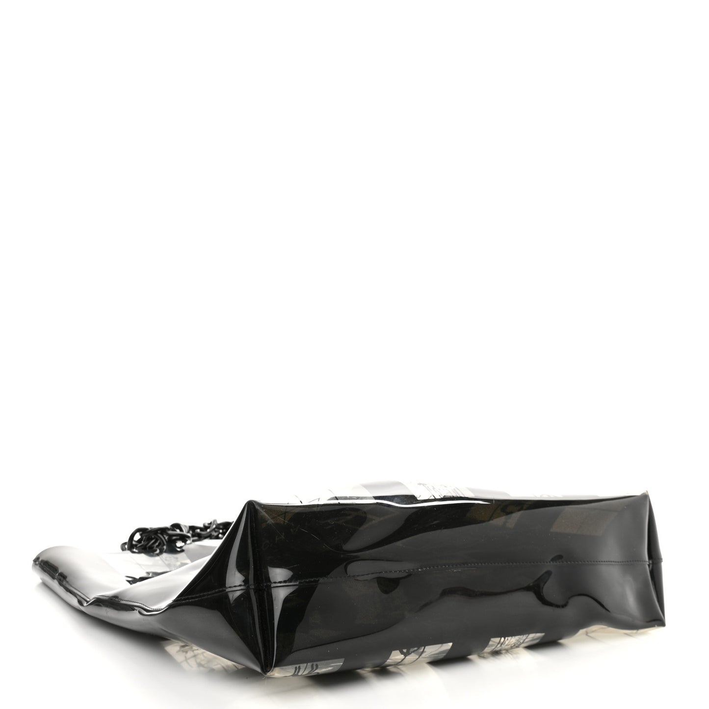 Vinyl Coco Window Tote Black