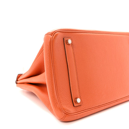 Hermes Togo BIRKIN 35 Orange 8 of 9