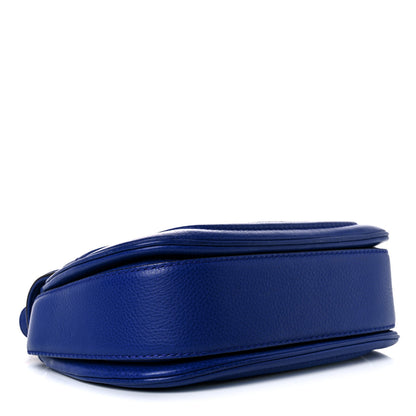 Gucci Calfskin Medium New Bamboo Top Handle Bag Blue 4 of 14