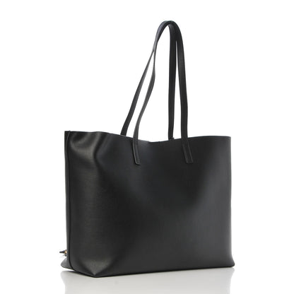 Saint Laurent Calfskin Large Shopping Tote Black 4 of 12