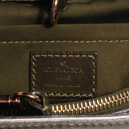 Louis Vuitton Quilted Denim and Pony Fur Gondole Lichen 6 of 7