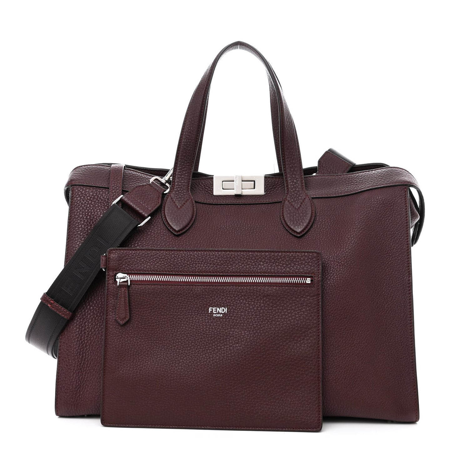 Cuoio Romano Peekaboo I SEE U Forty8 Satchel Granata