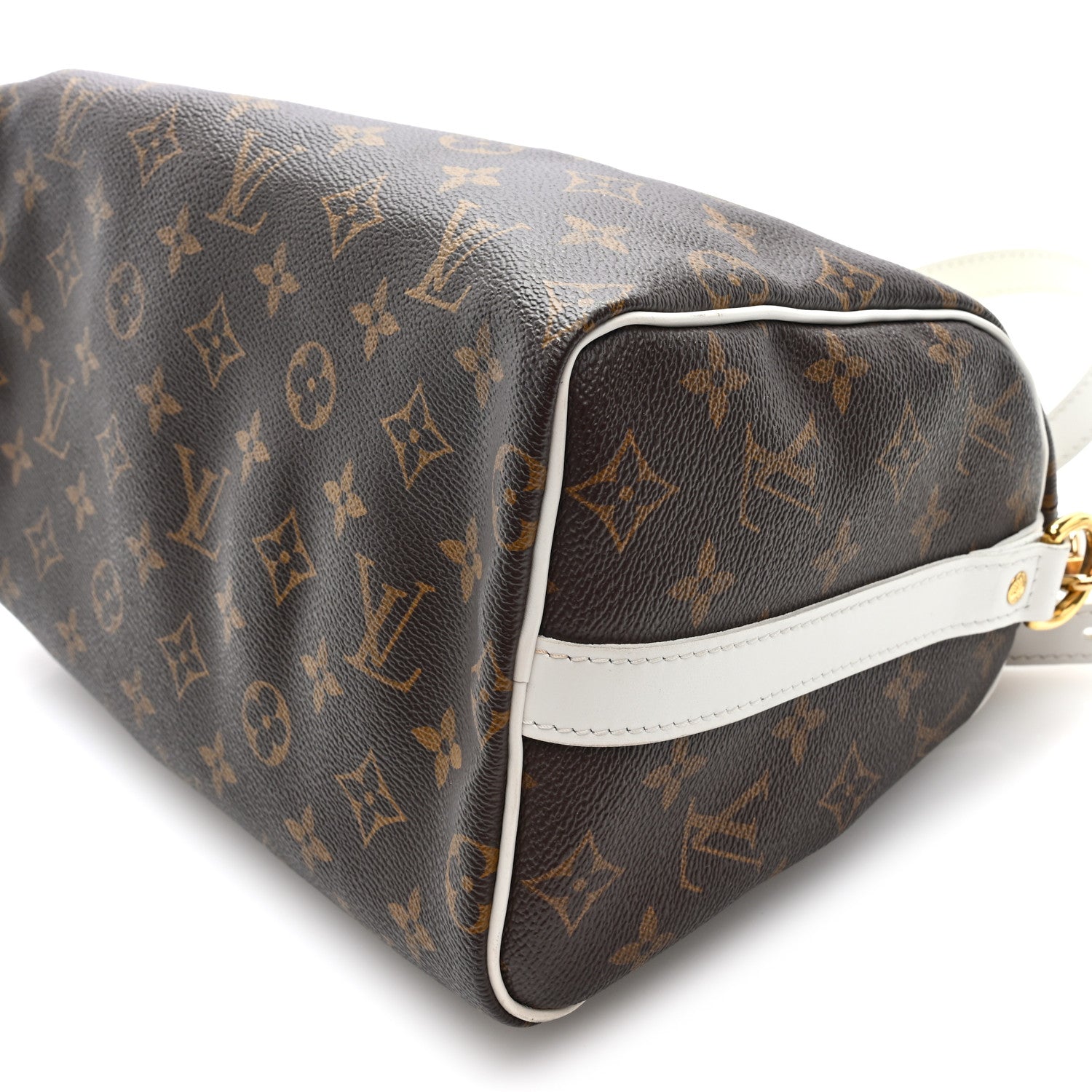 Louis Vuitton Monogram LV Match Speedy Bandouliere 25 White 9 of 9