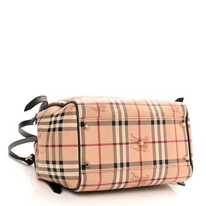 Burberry Haymarket Check Small Canterbury Tote Brown 3 of 17