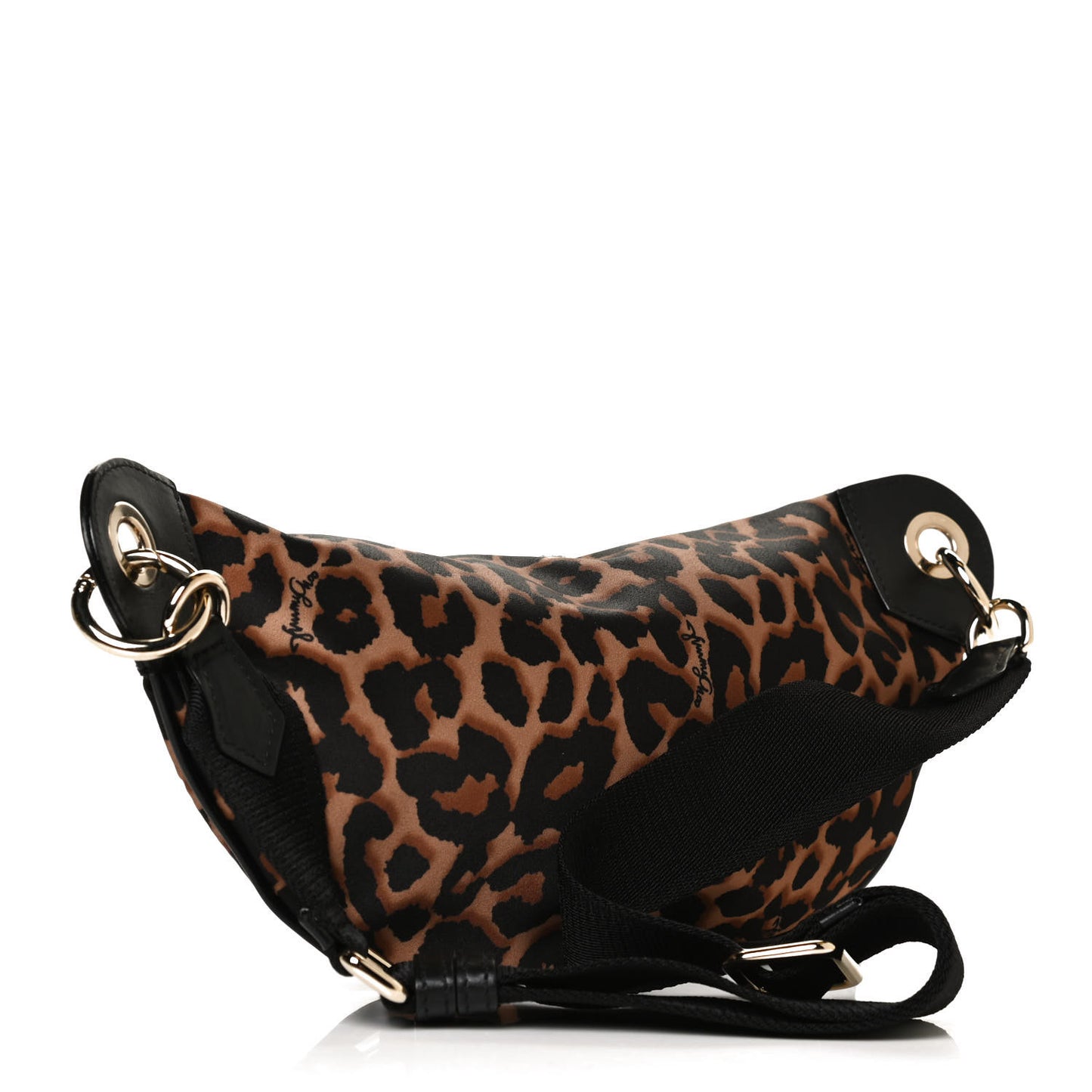 Nylon Leopard Candice Belt Bag