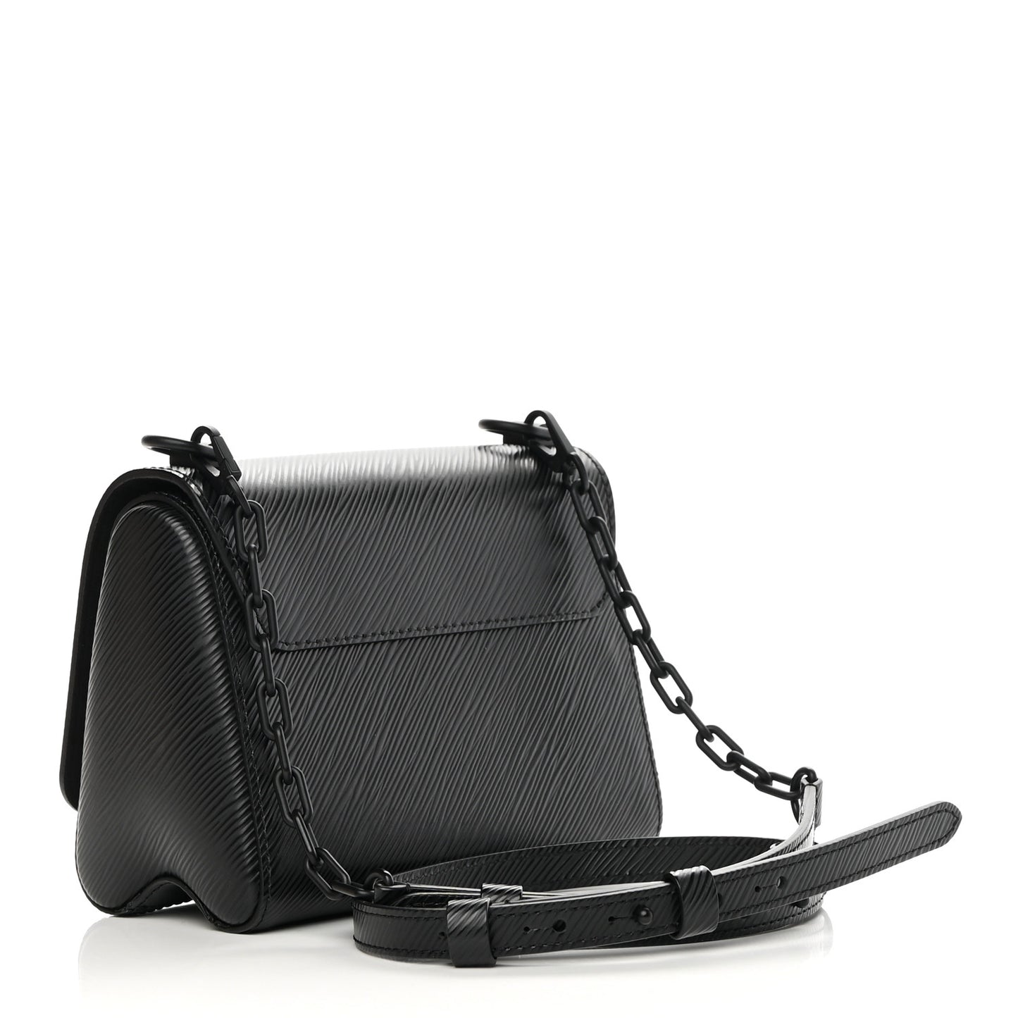 Epi Twist Shoulder Bag PM Black Pink
