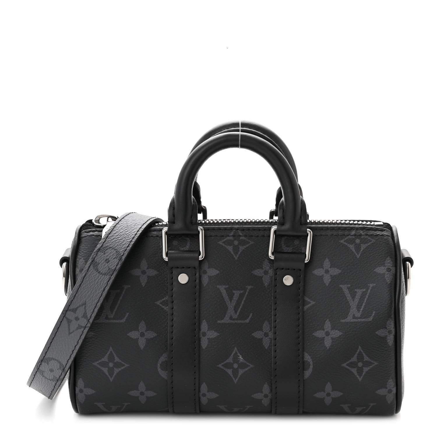 Louis Vuitton Reverse Monogram Eclipse Keepall XS Black 1 of 9