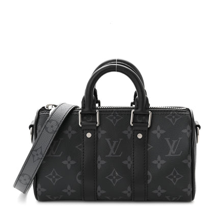 Louis Vuitton Reverse Monogram Eclipse Keepall XS Black 1 of 9