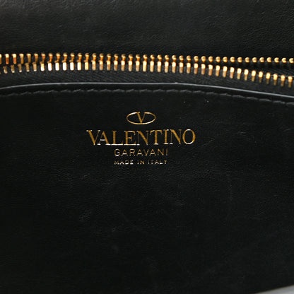 Valentino Garavani Nappa Stud Sign Shoulder Bag Black 6 of 11