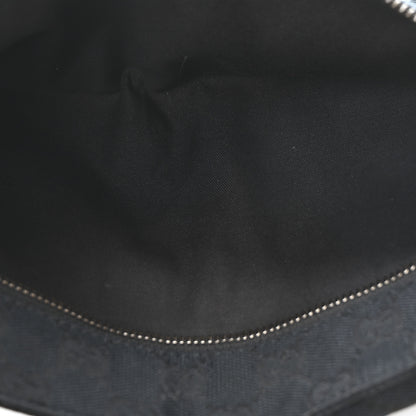 Gucci GG Monogram Double Pocket Belt Bag Black 5 of 10
