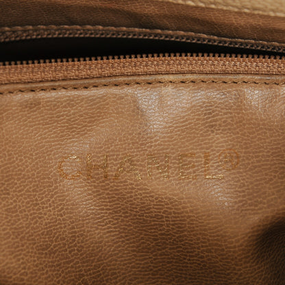Chanel Caviar CC Shoulder Bag Beige 6 of 7