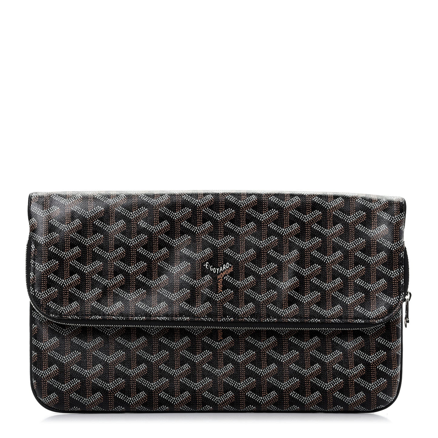 Goyardine Sainte Marie Soft Clutch Black