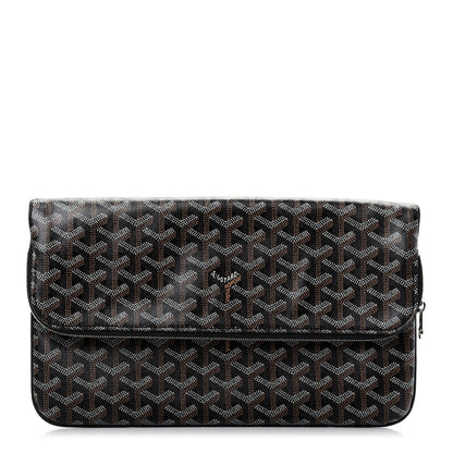 Goyard Goyardine Sainte Marie Soft Clutch Black 1 of 8