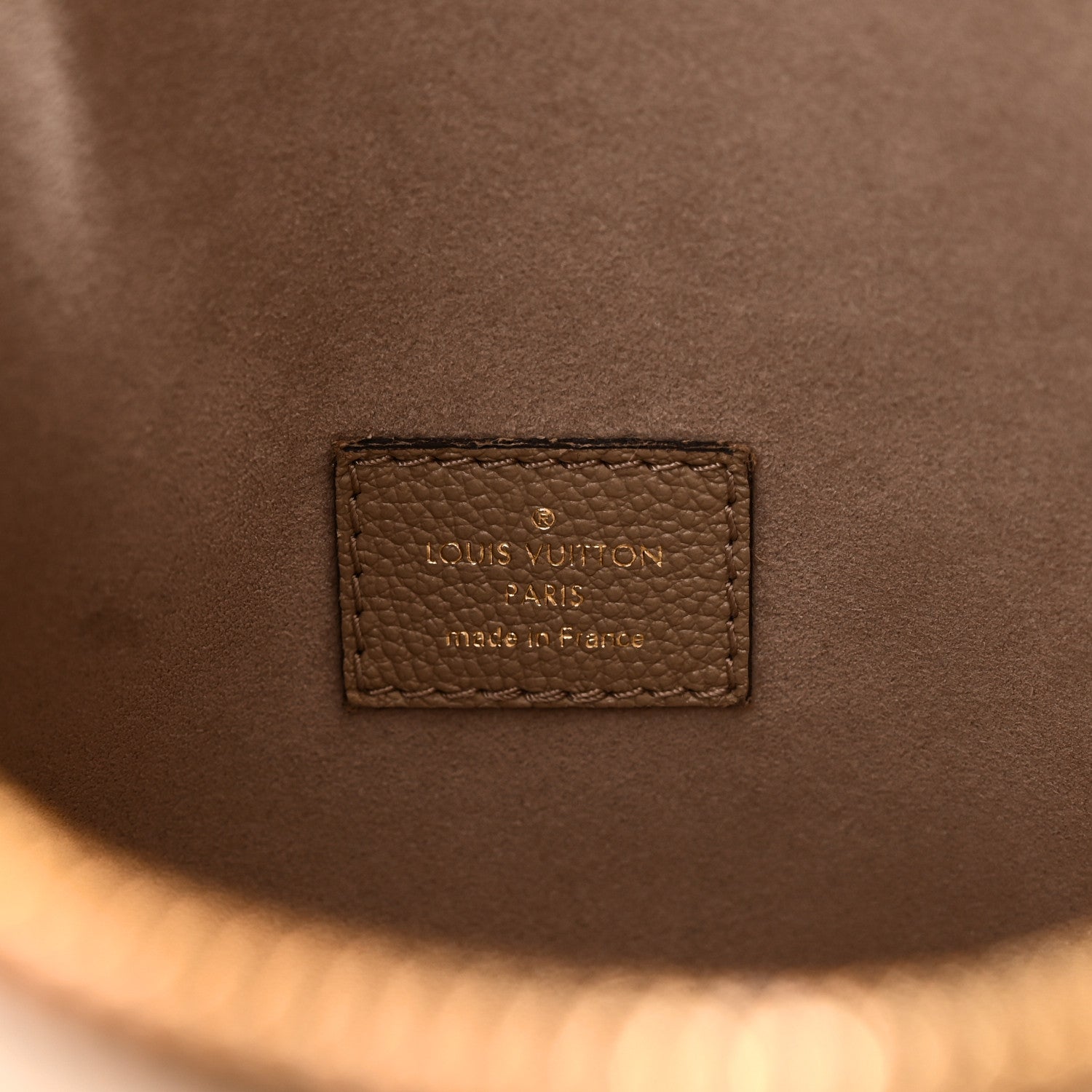 Louis Vuitton Empreinte Monogram Giant Loop Hobo Dove Gray Cream 6 of 9