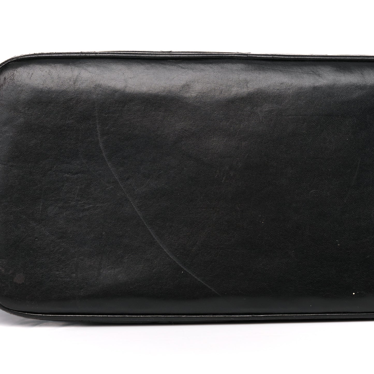 Lambskin Quilted Medallion Tote Black