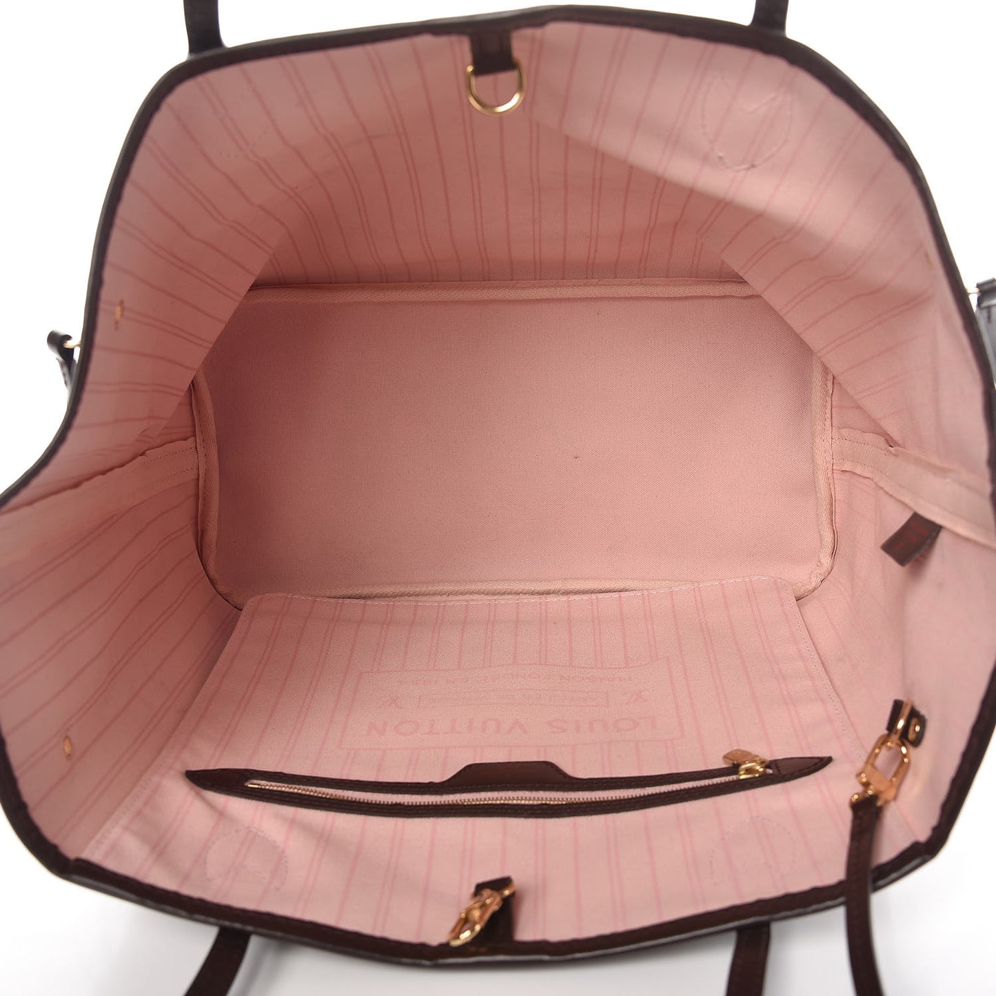 Damier Ebene Neo Neverfull MM Rose Ballerine