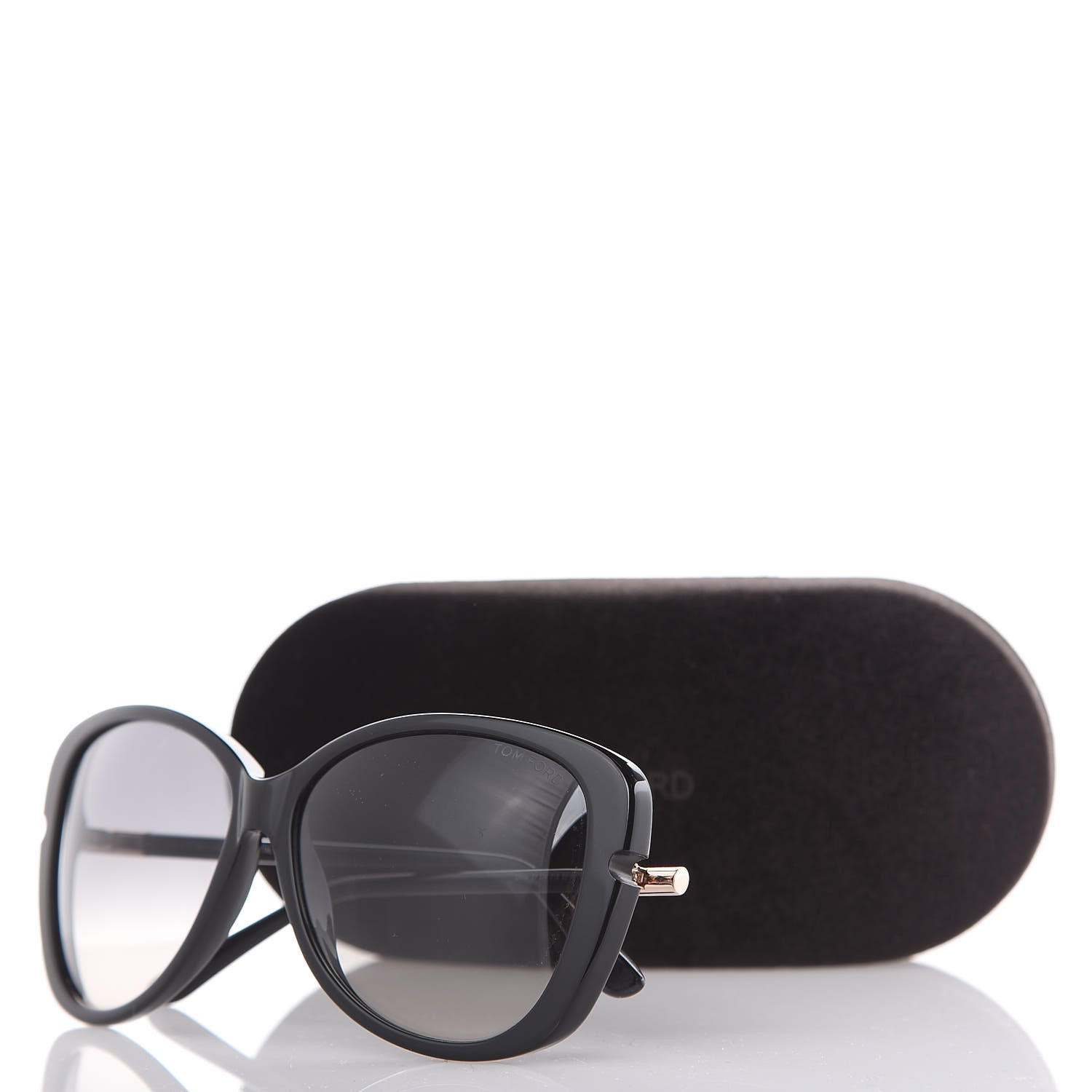 Tom Ford Linda Butterfly Sunglasses TF324 Black 7 of 7