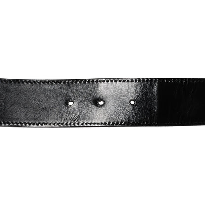Gucci Leather Web Interlocking G Belt 90 36 Black 4 of 4