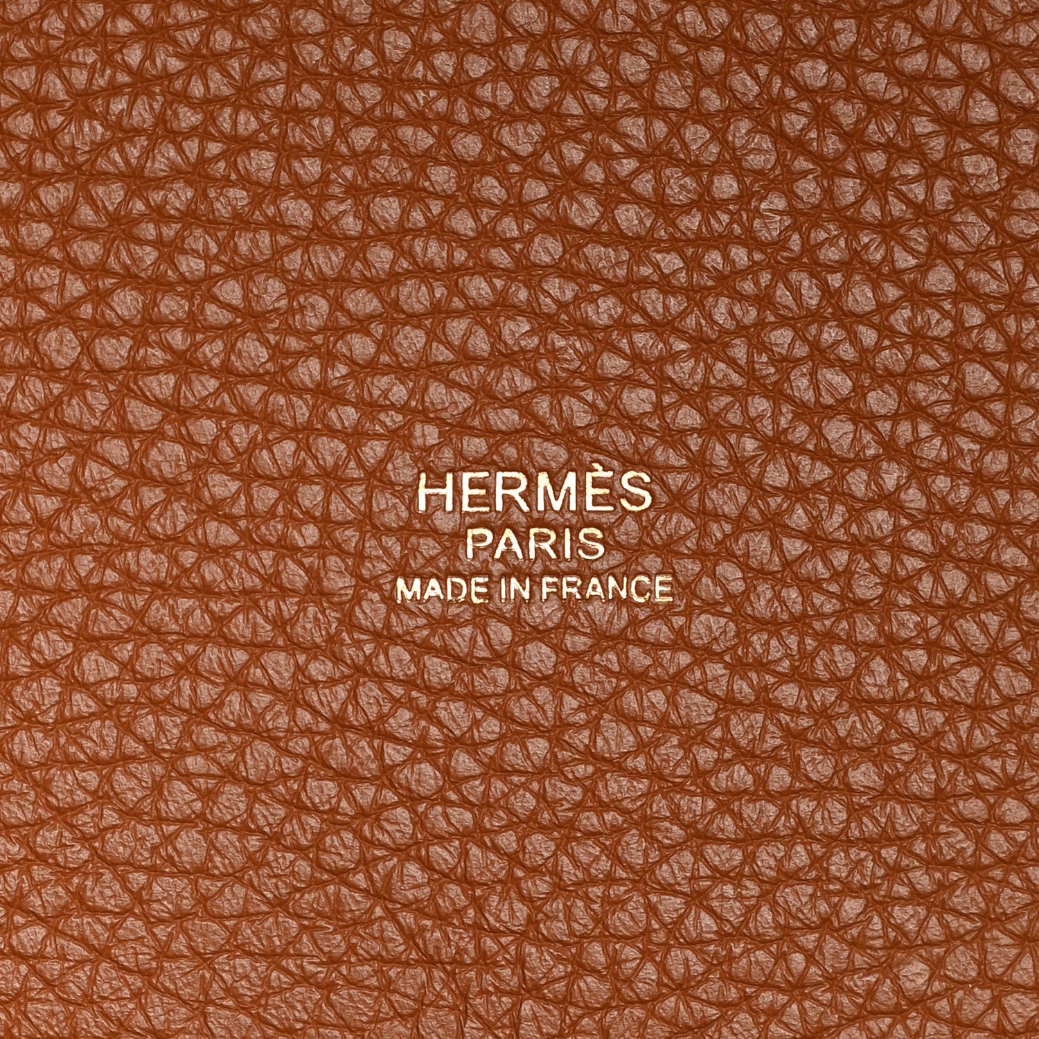 Hermes Taurillon Clemence Picotin Lock 22 MM Gold 6 of 10