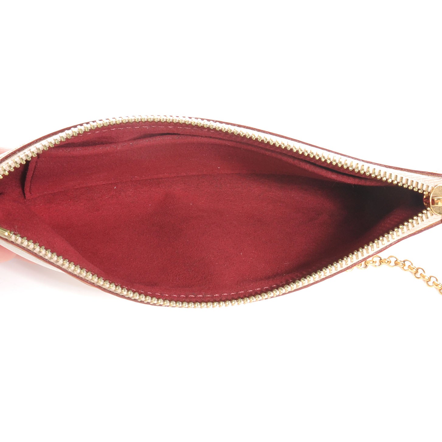 Louis Vuitton Monogram Milla Clutch MM White 6 of 8