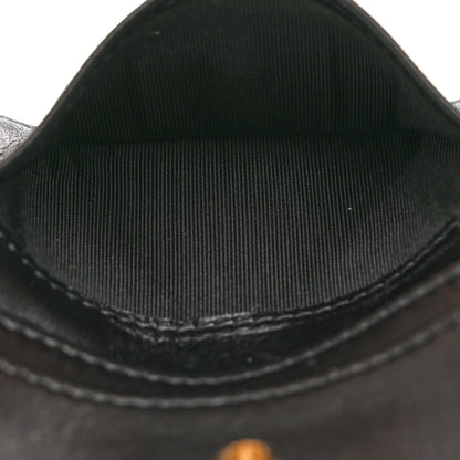 Chanel Lambskin Quilted Flap Card Holder Black 5 of 10