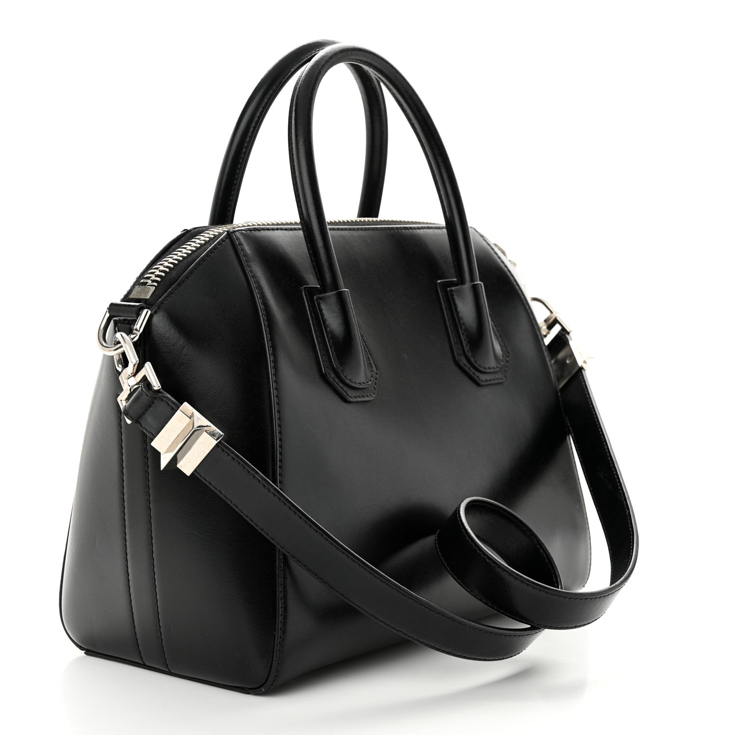 Givenchy Shiny Lord Calfskin Small Antigona Black 3 of 14