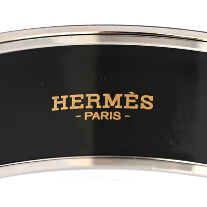 Hermes Enamel Printed Cachemire de Tamara Wide Bracelet 65 4 of 5