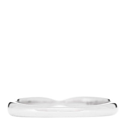 Tiffany Platinum 3mm Harmony Band Ring 58 8.25 3 of 4